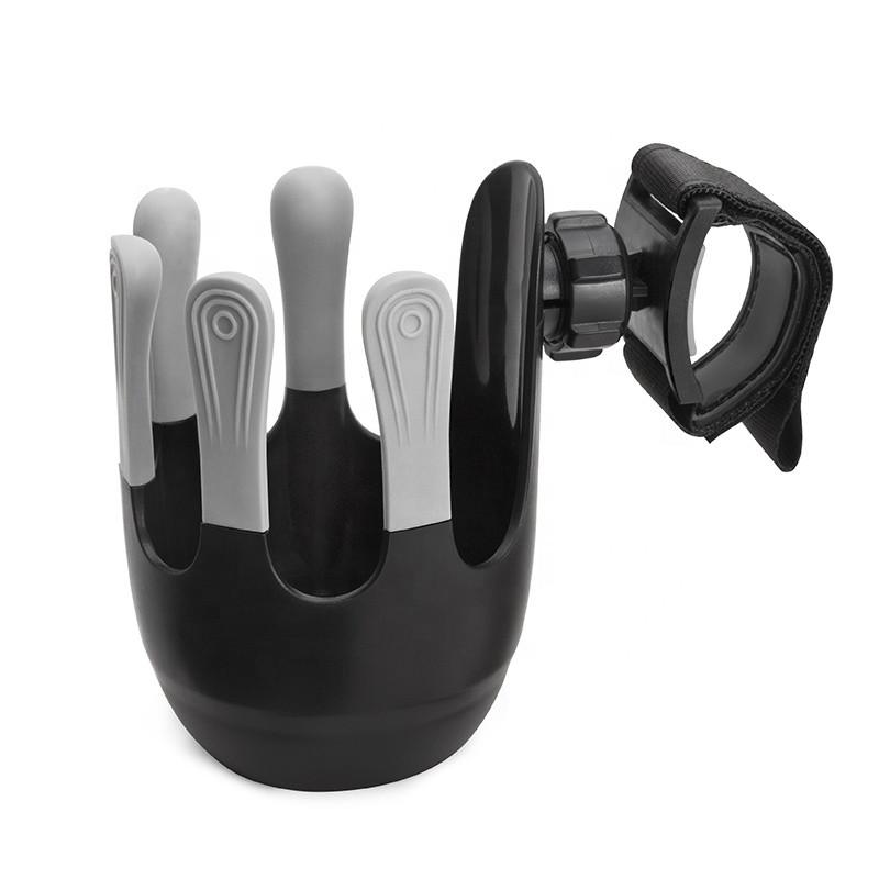 Универсальный подстаканник Kees Mees Stroller Cup Holder на ручку детской коляски Черный (SUN6884) Универсальный подстаканник Kees Mees Stroller Cup Holder на ручку детской коляски Черный (SUN6884)