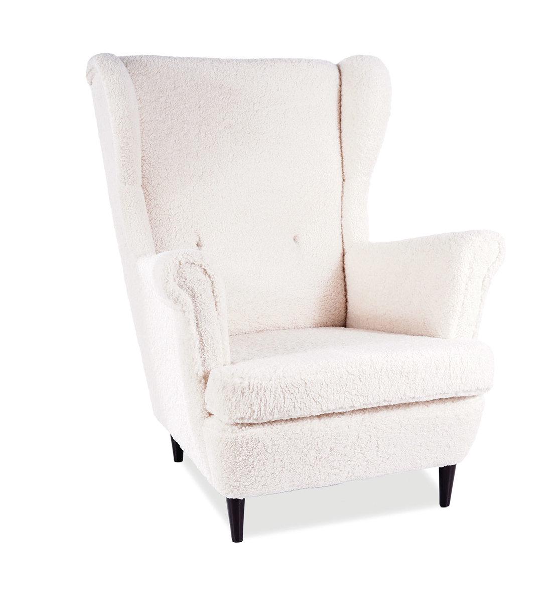 Кресло Lord Baranek Кремовый/Венге (LORDBKW)