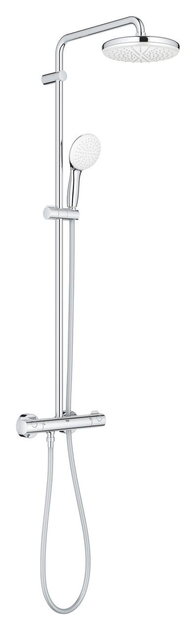 Душова система для настінного монтажу Grohe Tempesta System 210 з термостатом (26811001) - фото 7