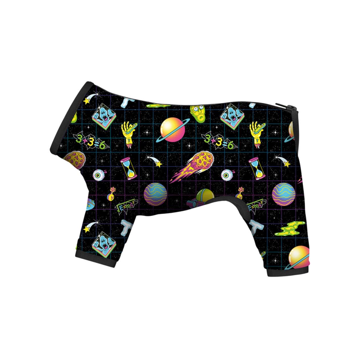 Дождевик для собак WAUDOG Clothes Рик и Морти 2 XS 22 30-34 см 19-21 см