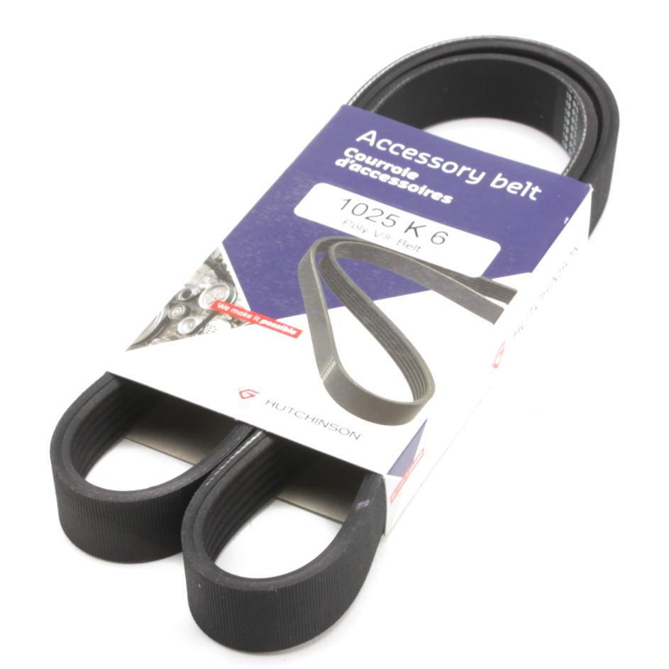 Ремень генератора HUTCHINSON Audi A3/A4/Seat Leon/VW Caddy/Passat/Tiguan 1.6-2.0TDI 6PK1025 1025 K 6