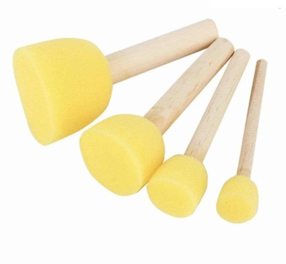 Спонжі художні поролонові для розтушування 4 шт. (15407357) Спонжі художні поролонові для розтушування 4 шт. (15407357)