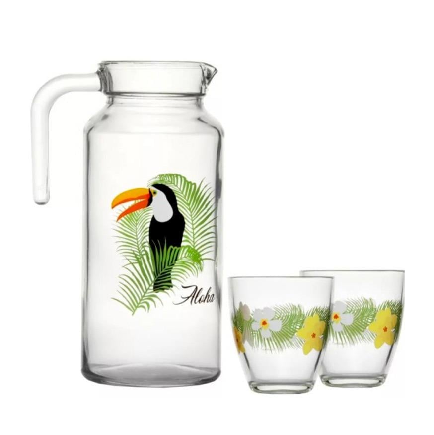 Набір для напоїв Pasabahce Jungle 95972 7 пр. (122324)