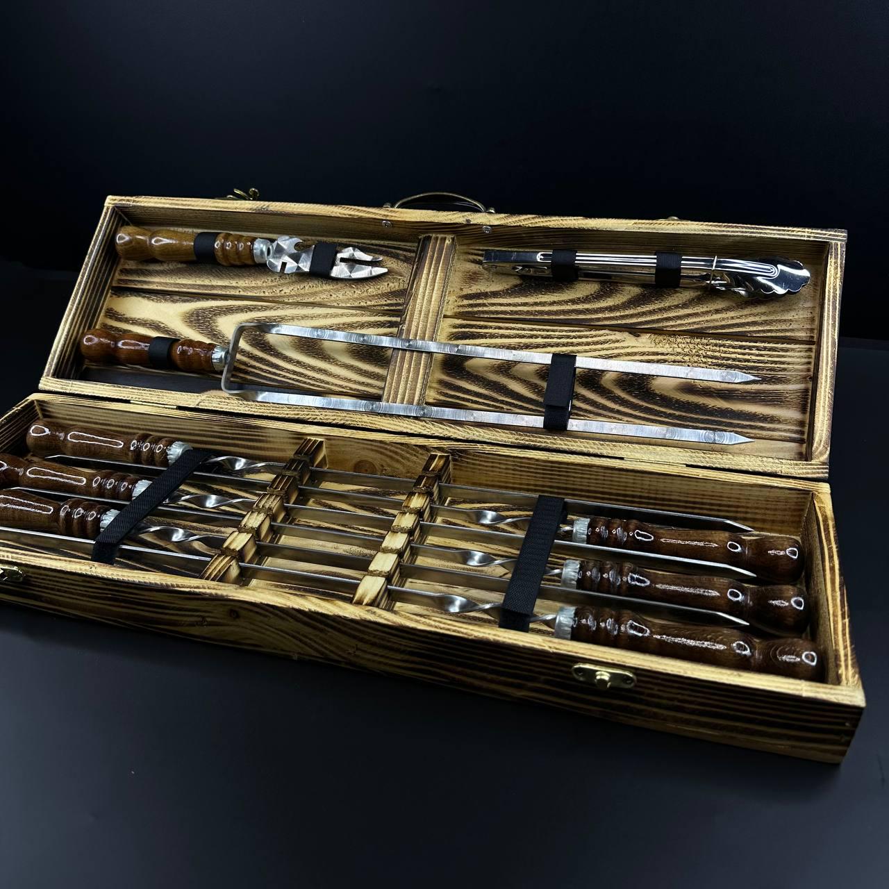 Набор шампуров в кейсе Ml-Box 2S