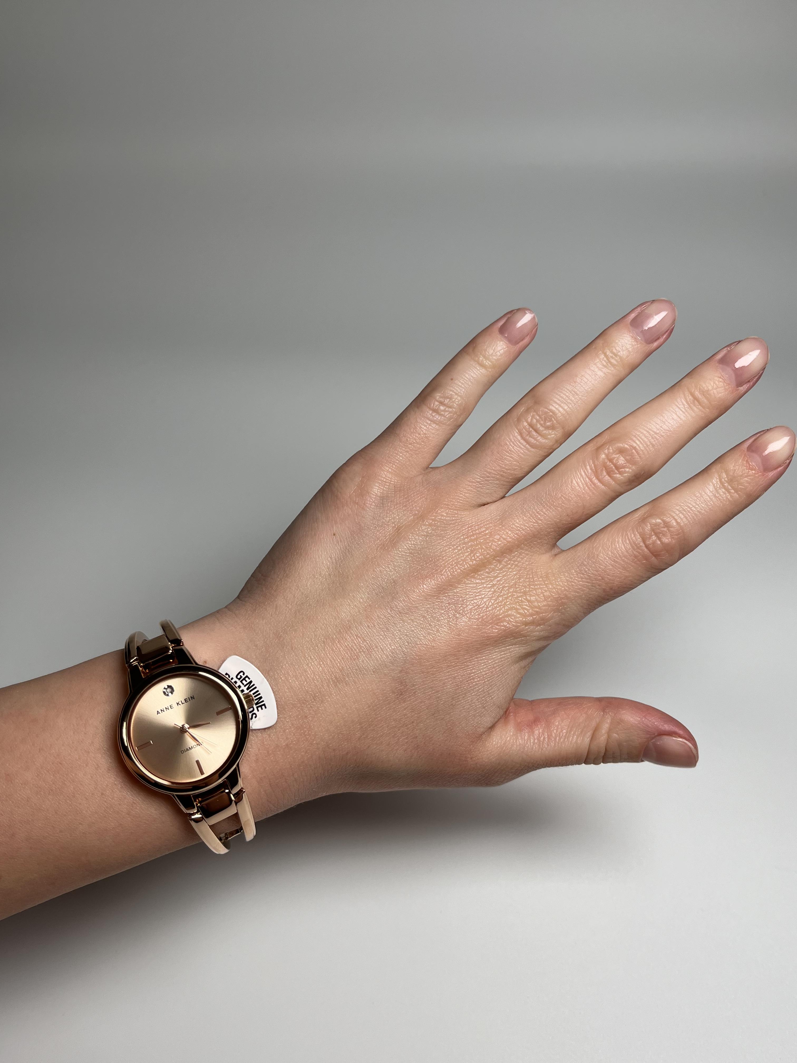 Часы женские Anne Klein AK/2626RGRG Розовое золото (14120159) - фото 9 Часы женские Anne Klein AK/2626RGRG Розовое золото (14120159) - фото 9