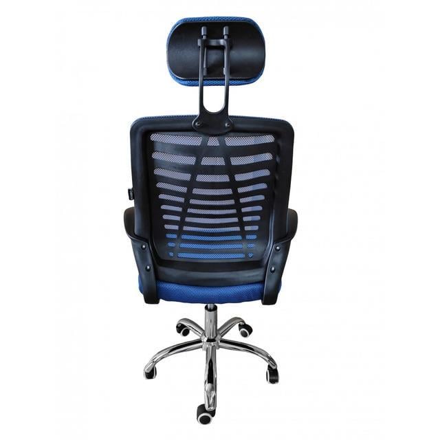 Кресло компьютерное офисное Bonro B-6200 Синий (42400131) - фото 6 Кресло компьютерное офисное Bonro B-6200 Синий (42400131) - фото 6