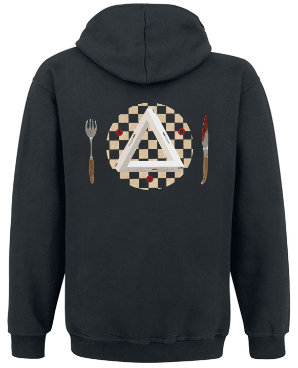 Толстовка з блискавкою "Squid Game" Plate XXL Чорний (56506) - фото 2 Толстовка з блискавкою "Squid Game" Plate XXL Чорний (56506) - фото 2