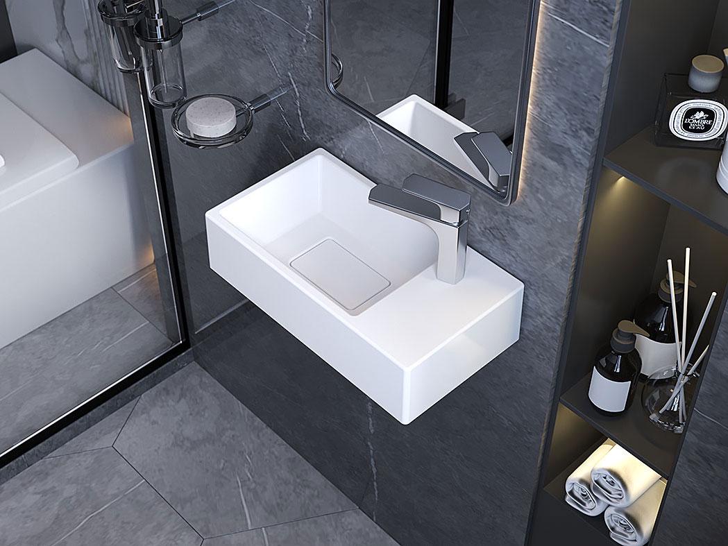 Умывальник подвесной Luxor Aldo R (741) - фото 2