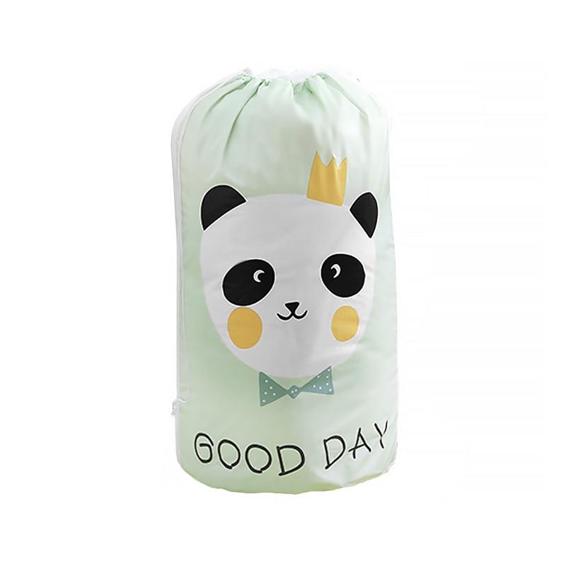 Мешок для хранения одеял Lesko Blanket bag PEVA DR-230 Панда Good Day - фото 1