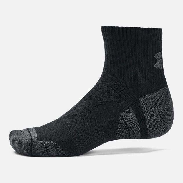 Шкарпетки Under Armour Performance Tech 3pk Qtr Уні M Чорний (1379510-001 M) - фото 2