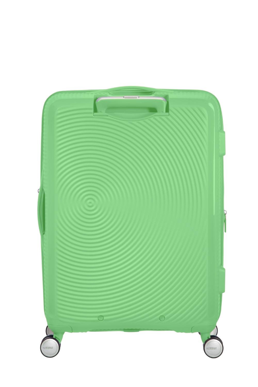 Чемодан с расширением American Tourister Soundbox 67x46,5x29/32 см Зеленый (32G-44002) - фото 2