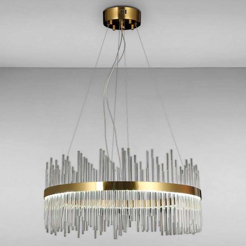 Люстра подвесная LED Light House LS-17097 800 мм Золото (16334)