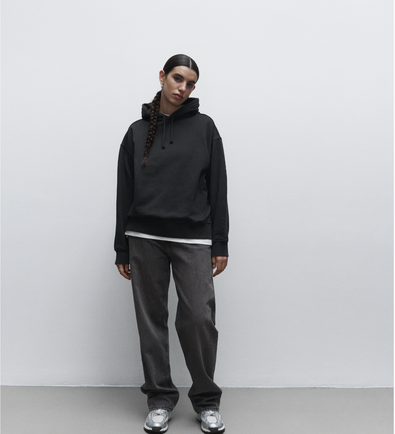 Худі H&M 446837П XS Чорний