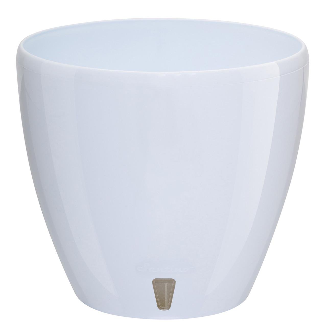 Вазон подвійний Santino DECO TWIN PLUS з картриджем 9,0 л Білий (DTWC90WHT)