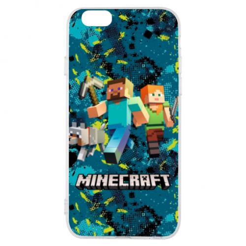 Чехол для iPhone 6S Minecraft Steve Alex And Dog (8424533-46-134799)