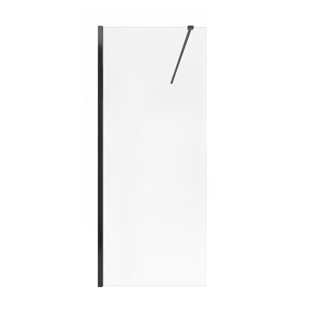 Душевая перегородка Qtap Walk-In Standard BLM2011.C8 100х190 см/стекло Clear 8 мм/покрытие CalcLess (00051927)