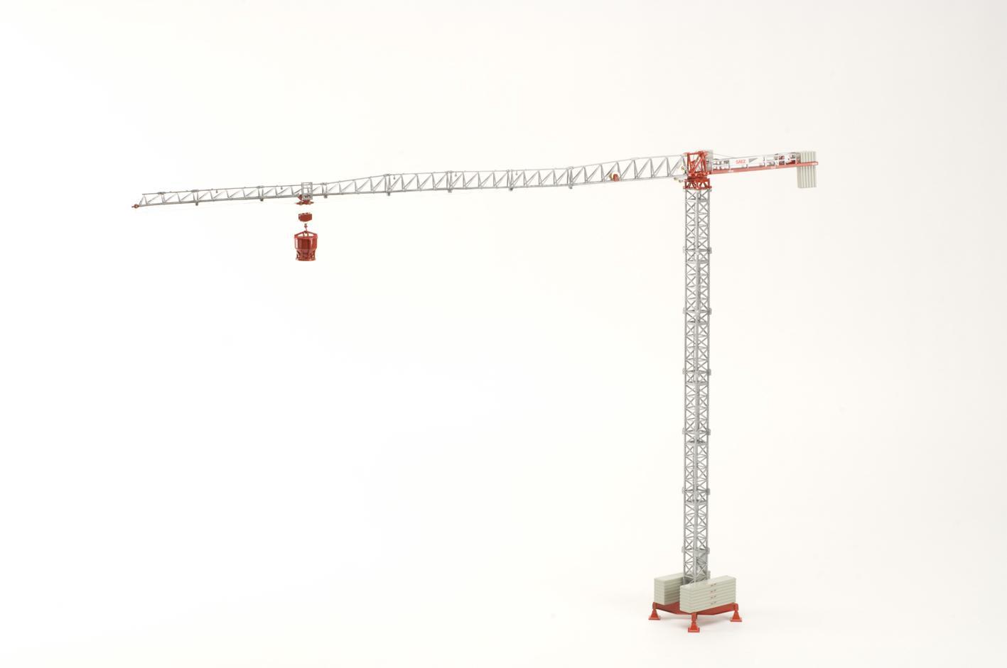 Кран баштовий Saez 55 TL HF Машина ігрова модель 1 87