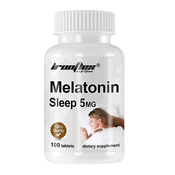 Мелатонин для спорта IronFlex Melatonin Sleep 5 мг 100 табл. (000024790)