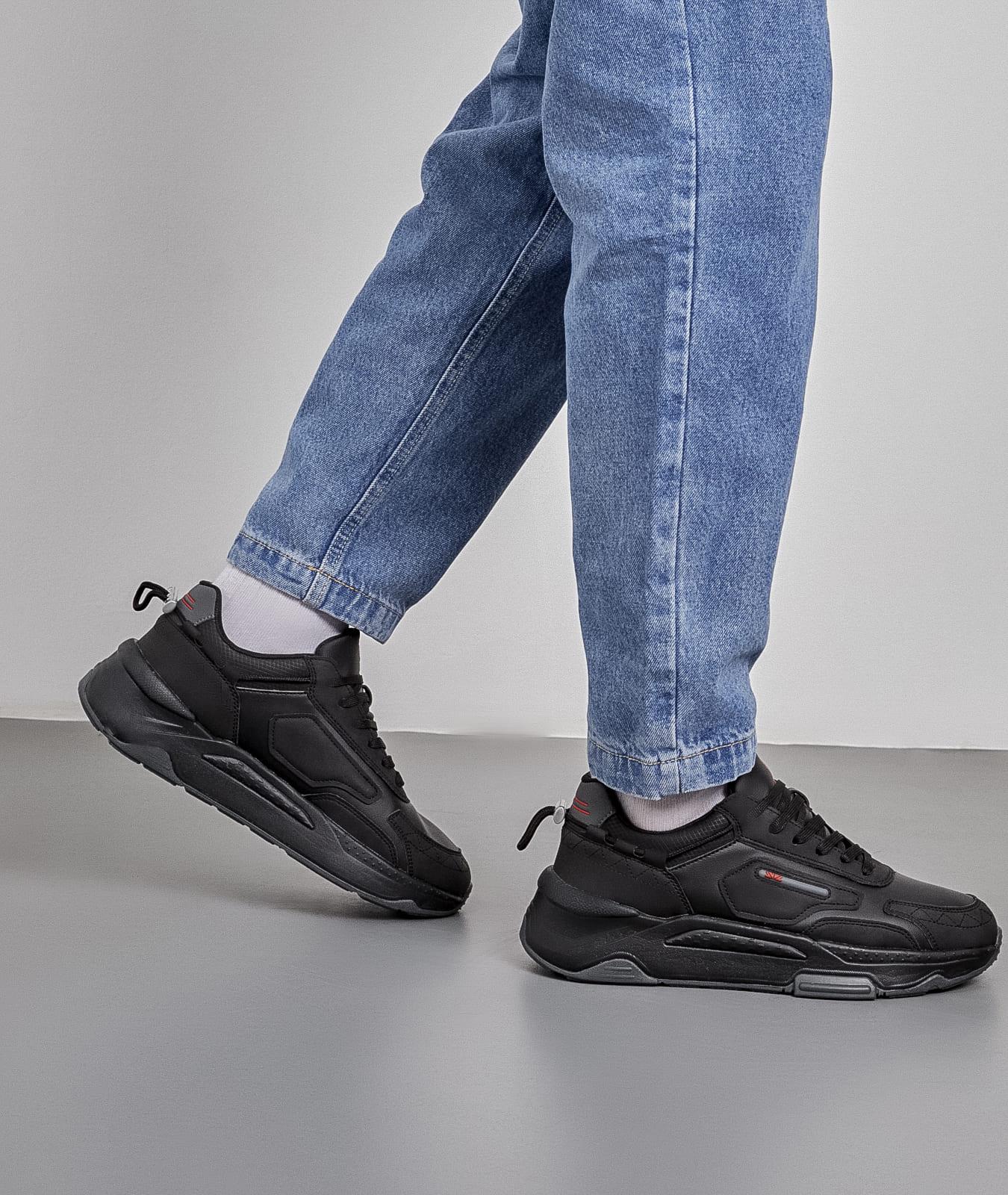 Кроссовки мужские CROSBY 92531245 р. 40 Черный (9253124540) - фото 6