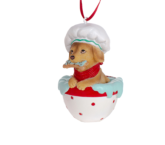 Фигурка новогодняя подвесная BonaDi Поварята 2 (838-452)