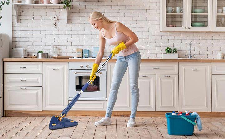 Швабра для мытья полов и окон телескопическая многофункциональная с отжимом треугольная (RD-3058) - фото 8 Швабра для мытья полов и окон телескопическая многофункциональная с отжимом треугольная (RD-3058) - фото 8