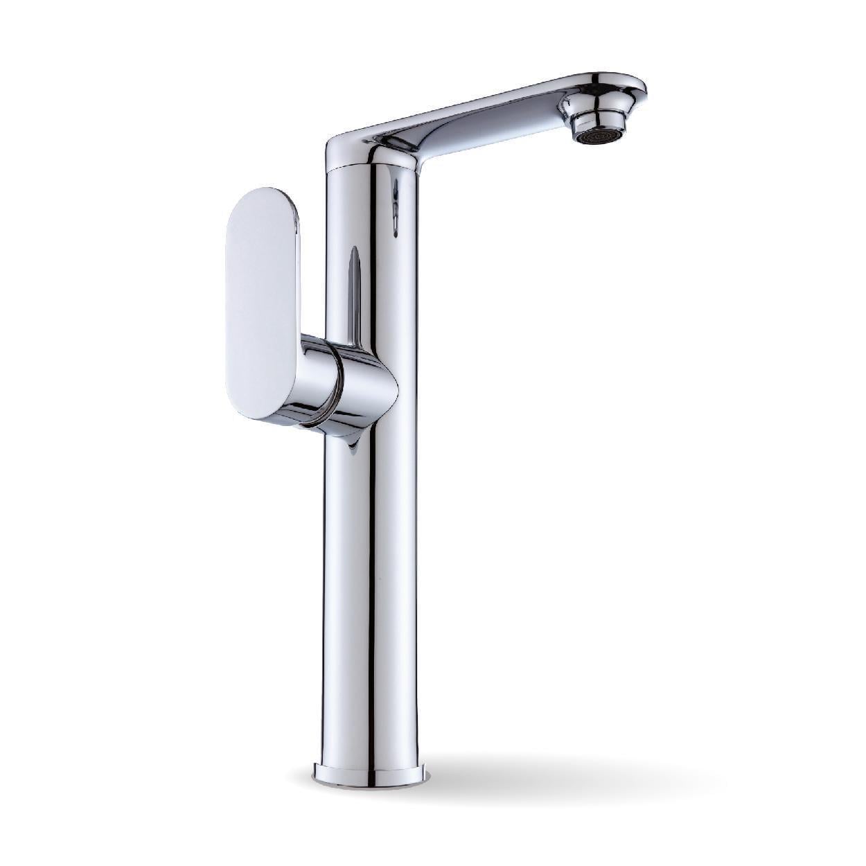 Смеситель для раковины FADO Nemi высокий однорычажный Хромированный (MIX08044C)
