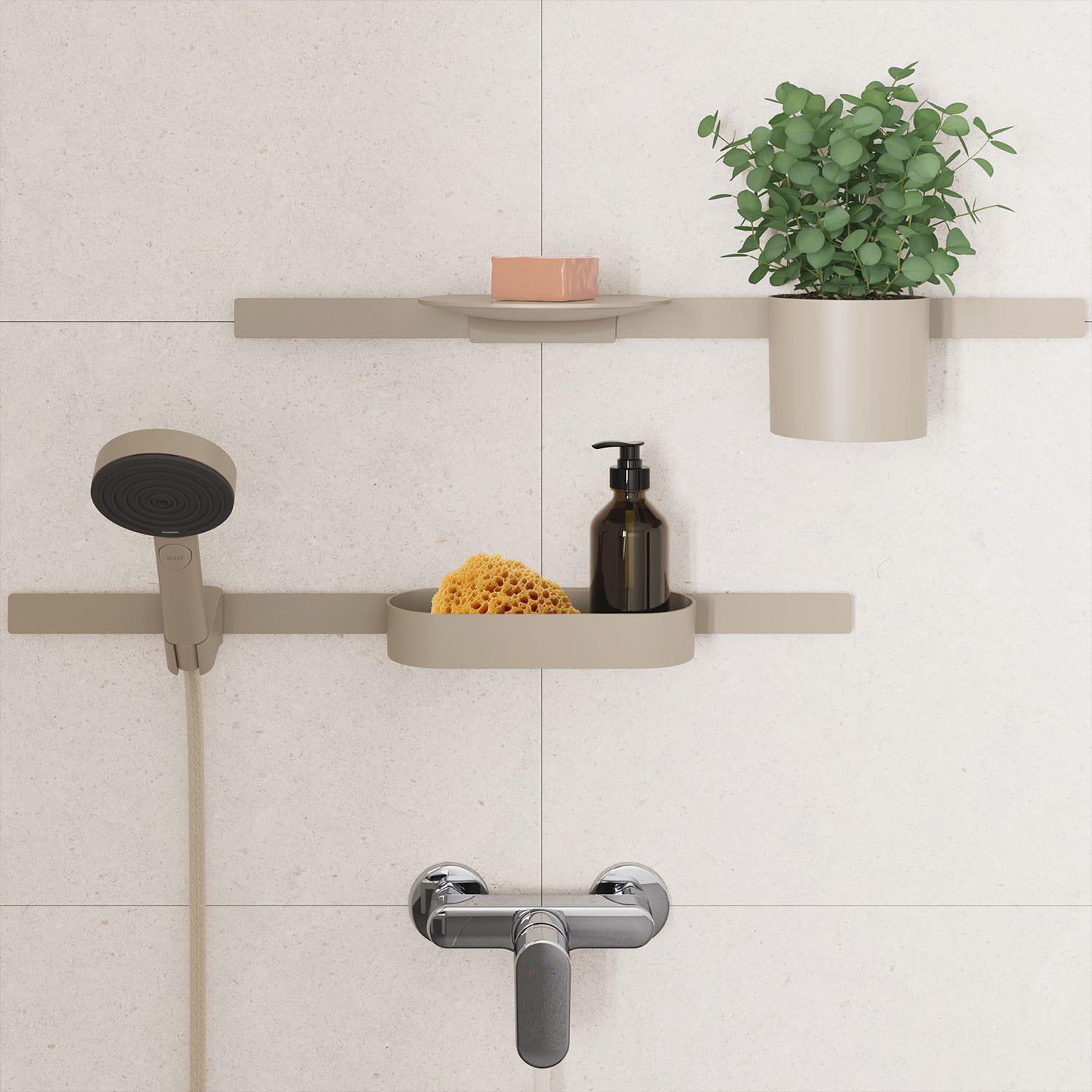 Шланг для душу силіконовий Hansgrohe Designflex Planet Edition 28221210 1250 мм Бежевий (213463) - фото 3