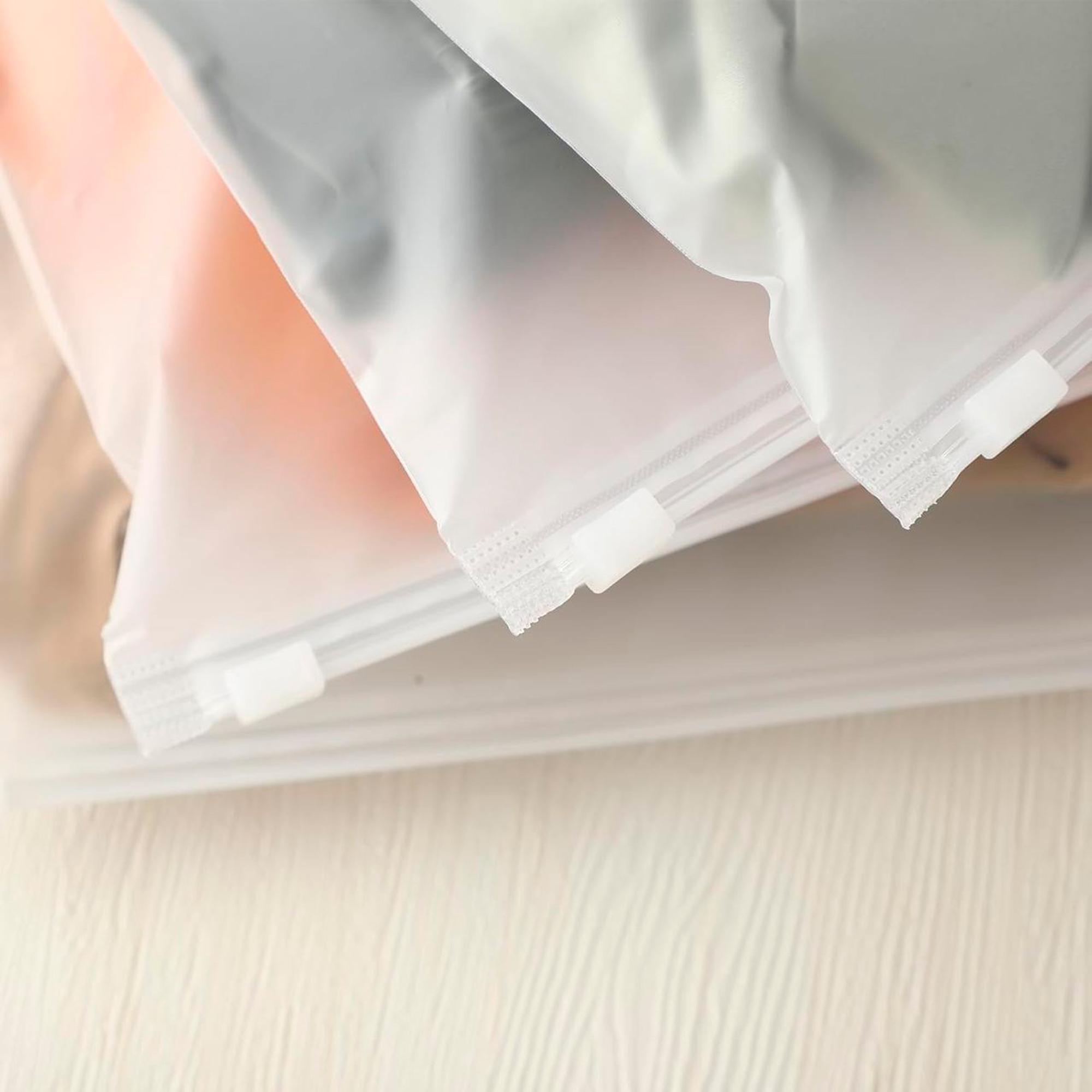 Набір пакетів LoveYouHome для зберігання зі слайдер-замком матовий 20 шт. 25х35 см (59084) - фото 7 Набір пакетів LoveYouHome для зберігання зі слайдер-замком матовий 20 шт. 25х35 см (59084) - фото 7