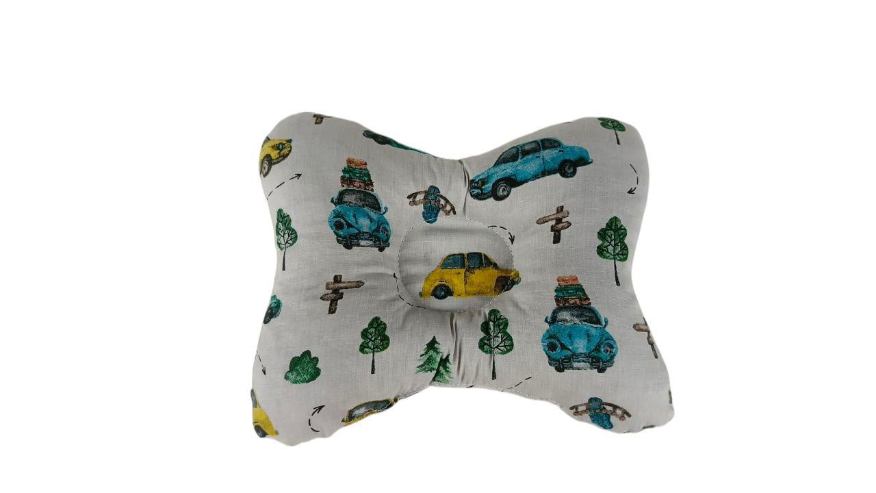 Подушка-позиціонер для новонароджених з машинкою 25х20 см (2027)