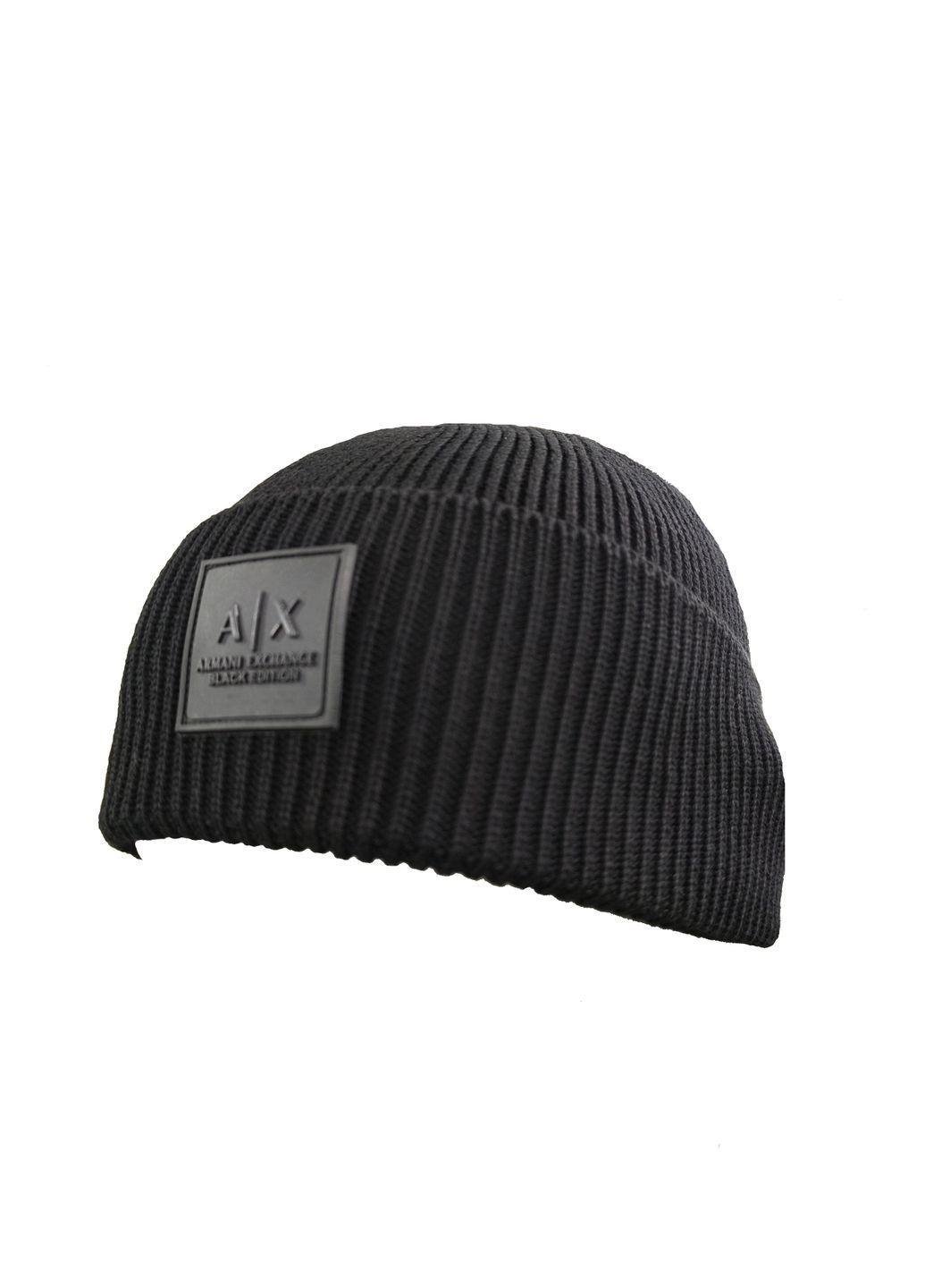 Шапка мужская Armani Exchange AX-1804 Black (30249924)
