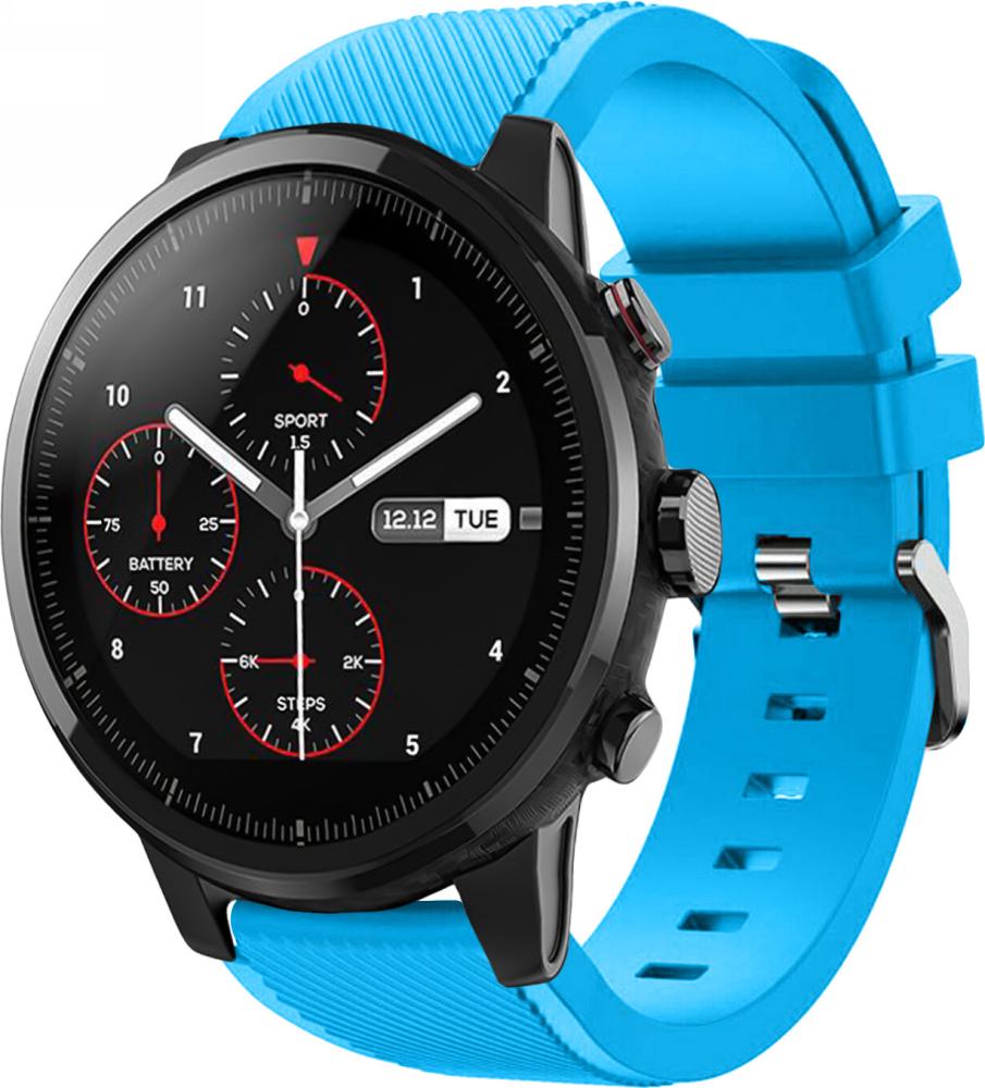 Ремешок Cross для Amazfit Stratos 22 мм Light blue (16063)