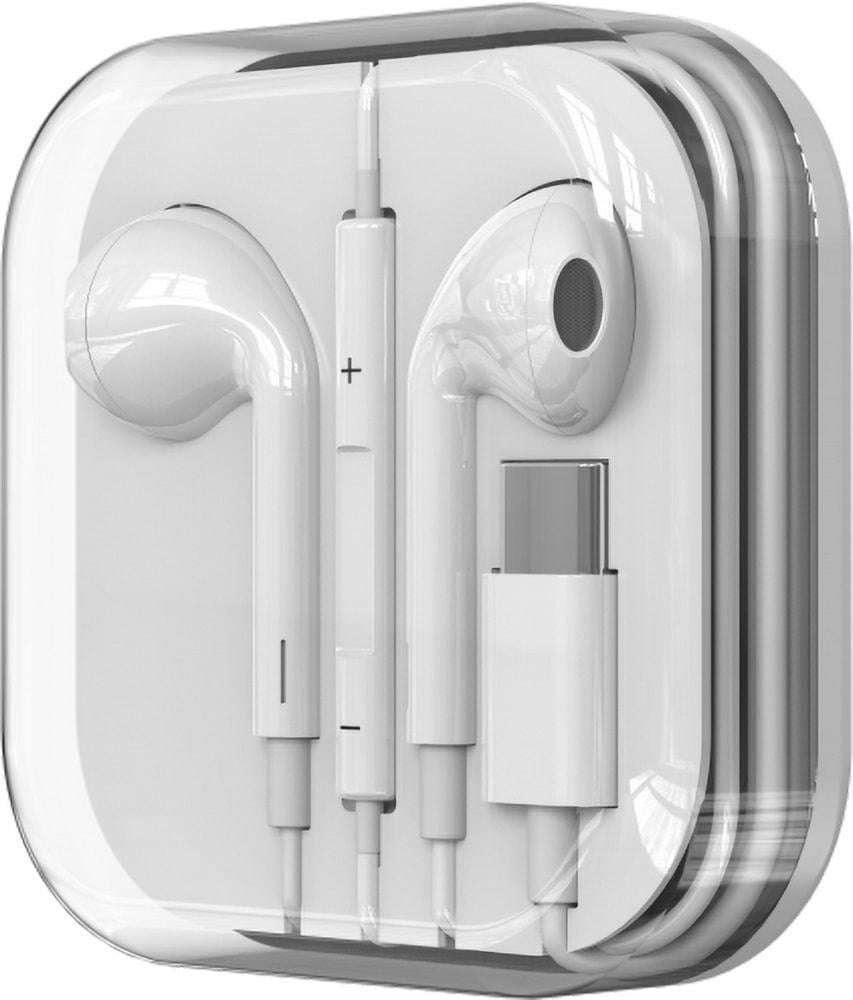 Навушники з гарнітурою Moxоm MX-WL31 Type-C White (34777)