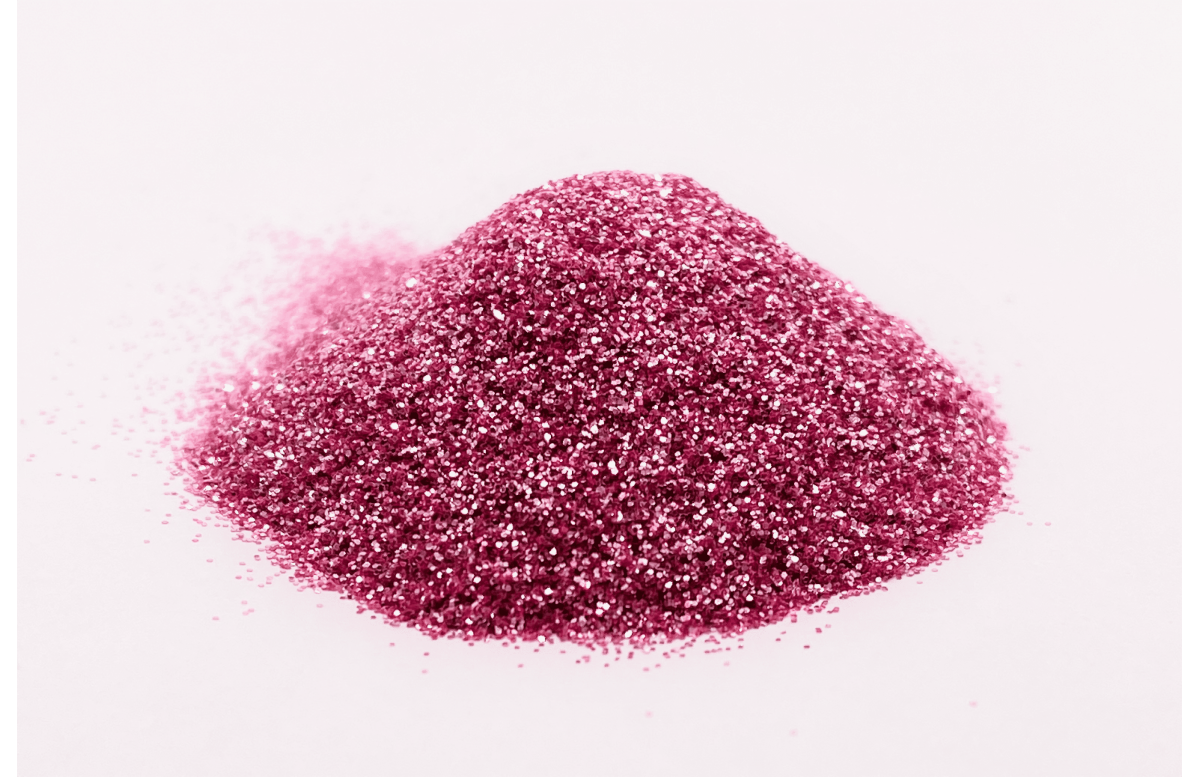 Глітер 840 0,2 мм 1/128 70 мл Світло-рожевий (078402)