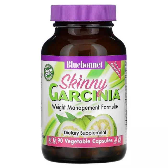 Комплекс контроля веса Bluebonnet Nutrition Skinny Garcinia Weight Management Formula 90 капсул (BLB1104)