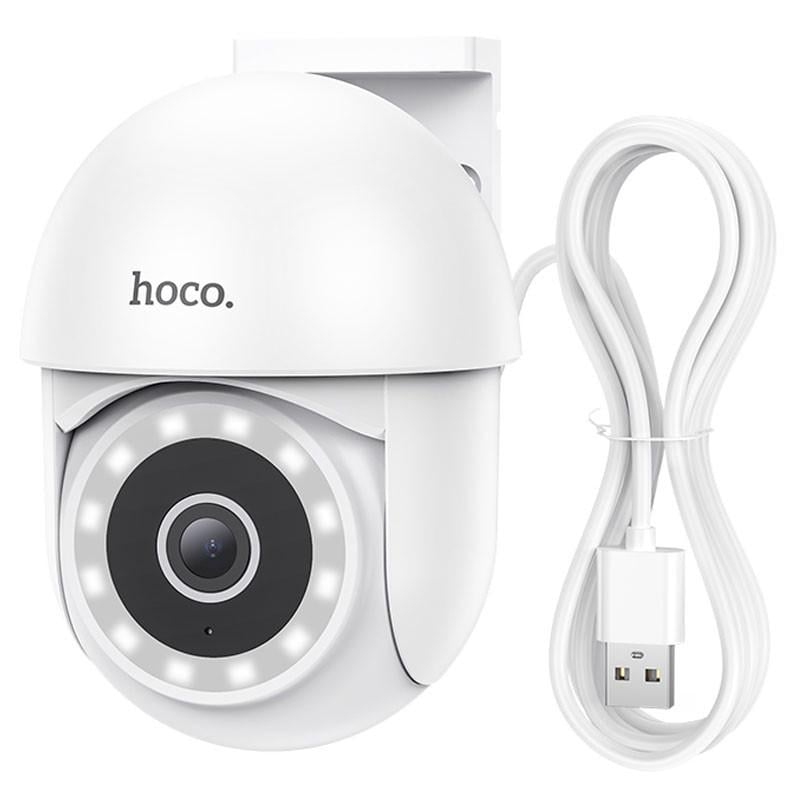 Камера видеонаблюдения Hoco D2 outdoor PTZ HD White (00000067585_1)