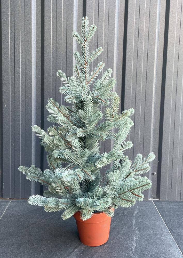 Ялинка лита Traditional в горщику 70 см Блакитний (215/70/B)