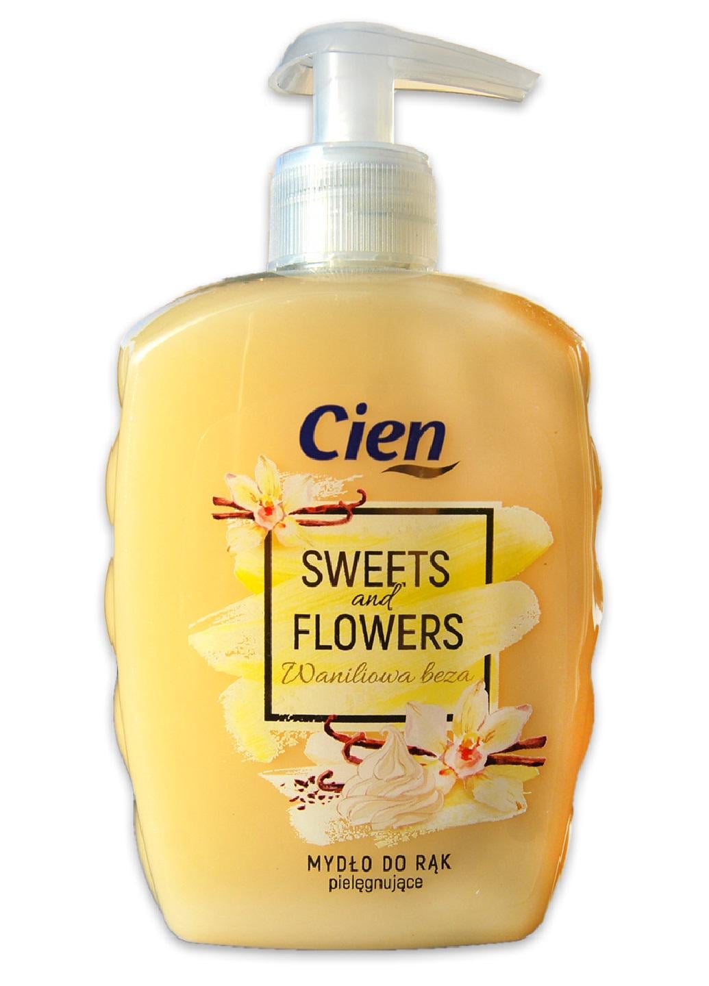 Мыло для рук Cien Sweets&Flowers Ванильное бизе 500 мл (Е-00818)