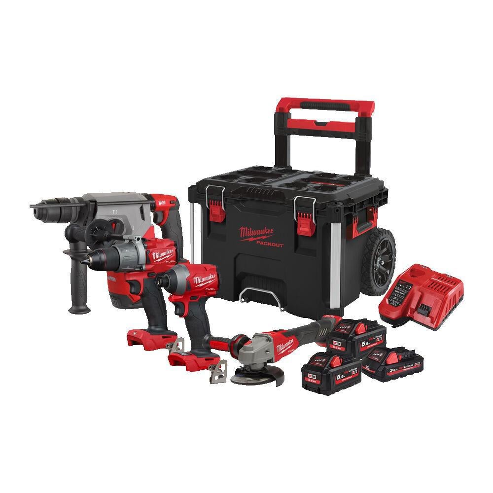 Набор аккумуляторных инструментов MILWAUKEE M18 FPP4B2-533P (4933479536)