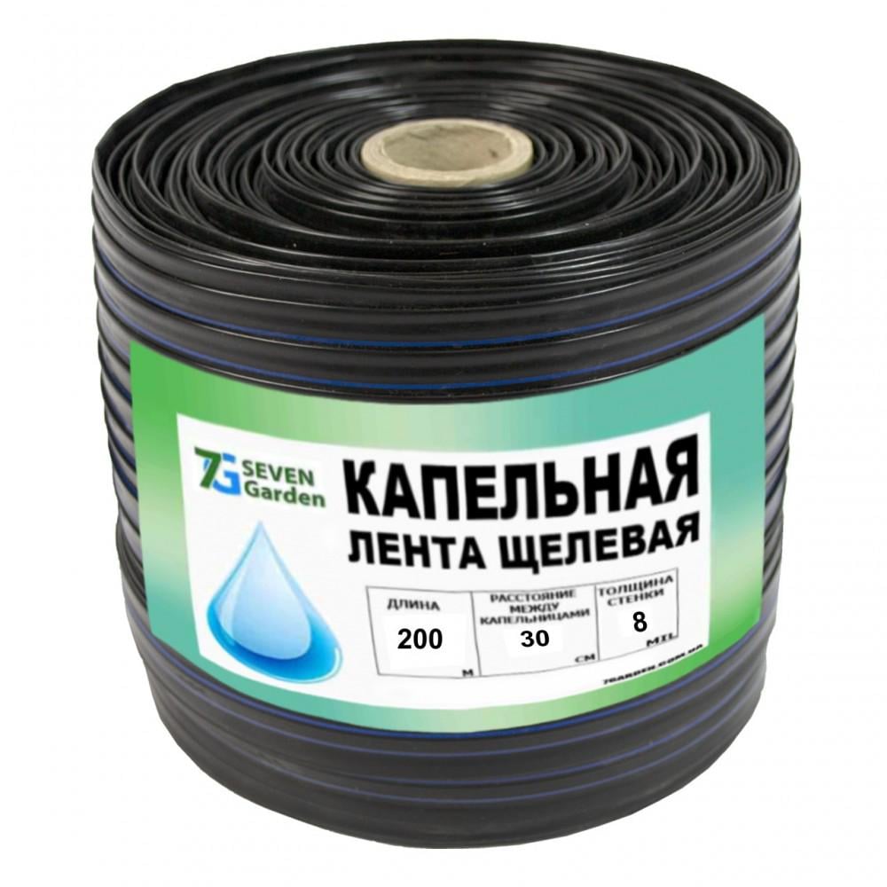 Капельная лента щелевая Green Line 8 mil 30 см 200 м 1,2 л/ч GL-8C-30-200 (DR014486)