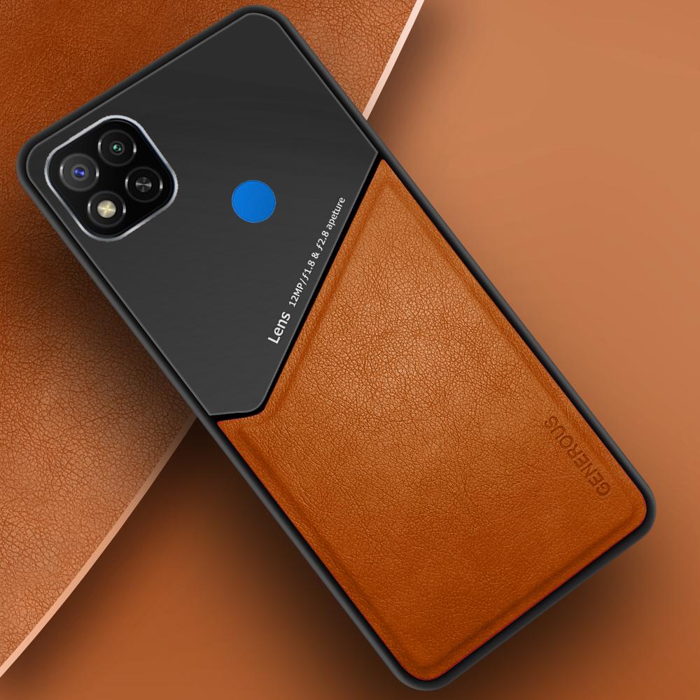 Комбинированный чехол Generous на Xiaomi Redmi 9C Orange (20020-2C)