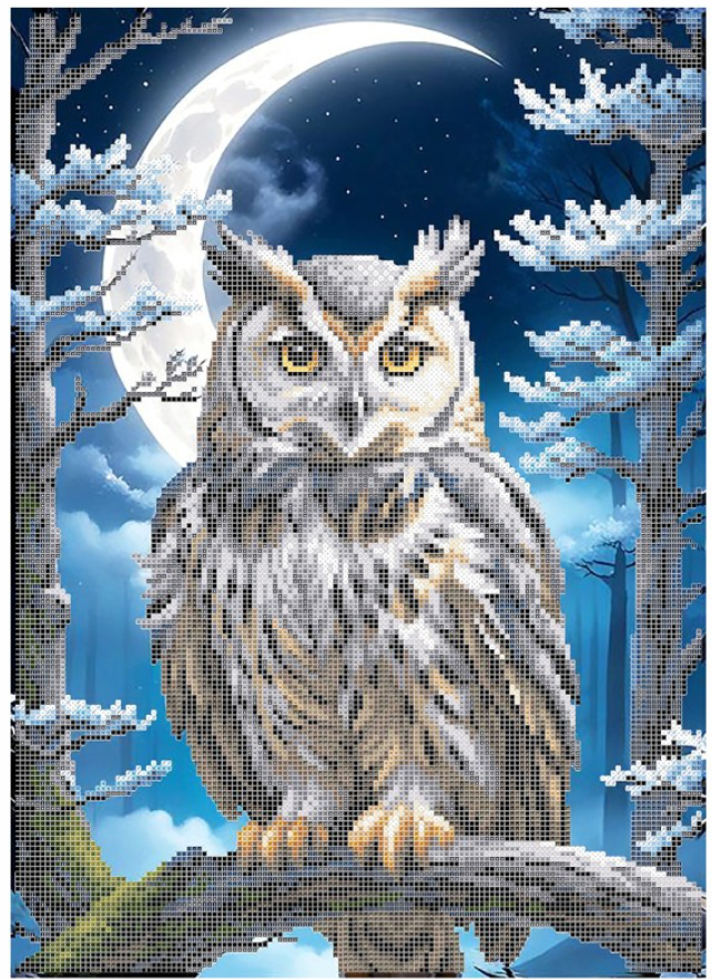 Схема для вишивки Золота Підкова Пугач ЗПТ-039