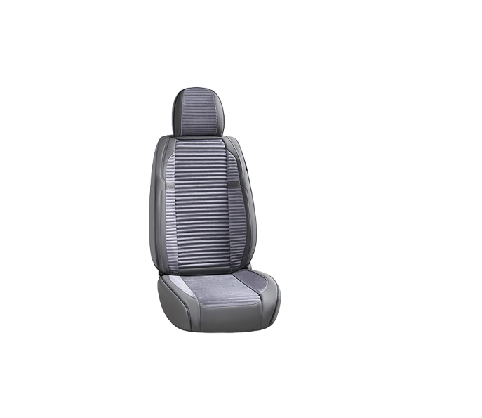 Чехлы 2 пер/2 подг экокожа Серый (V-2003 Gy Front)