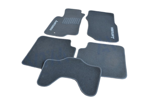 Килимки автомобільні ворсові AVTO-Gumm для Mitsubishi Lancer 2003-2007 5 шт. Сірий (1398313523)