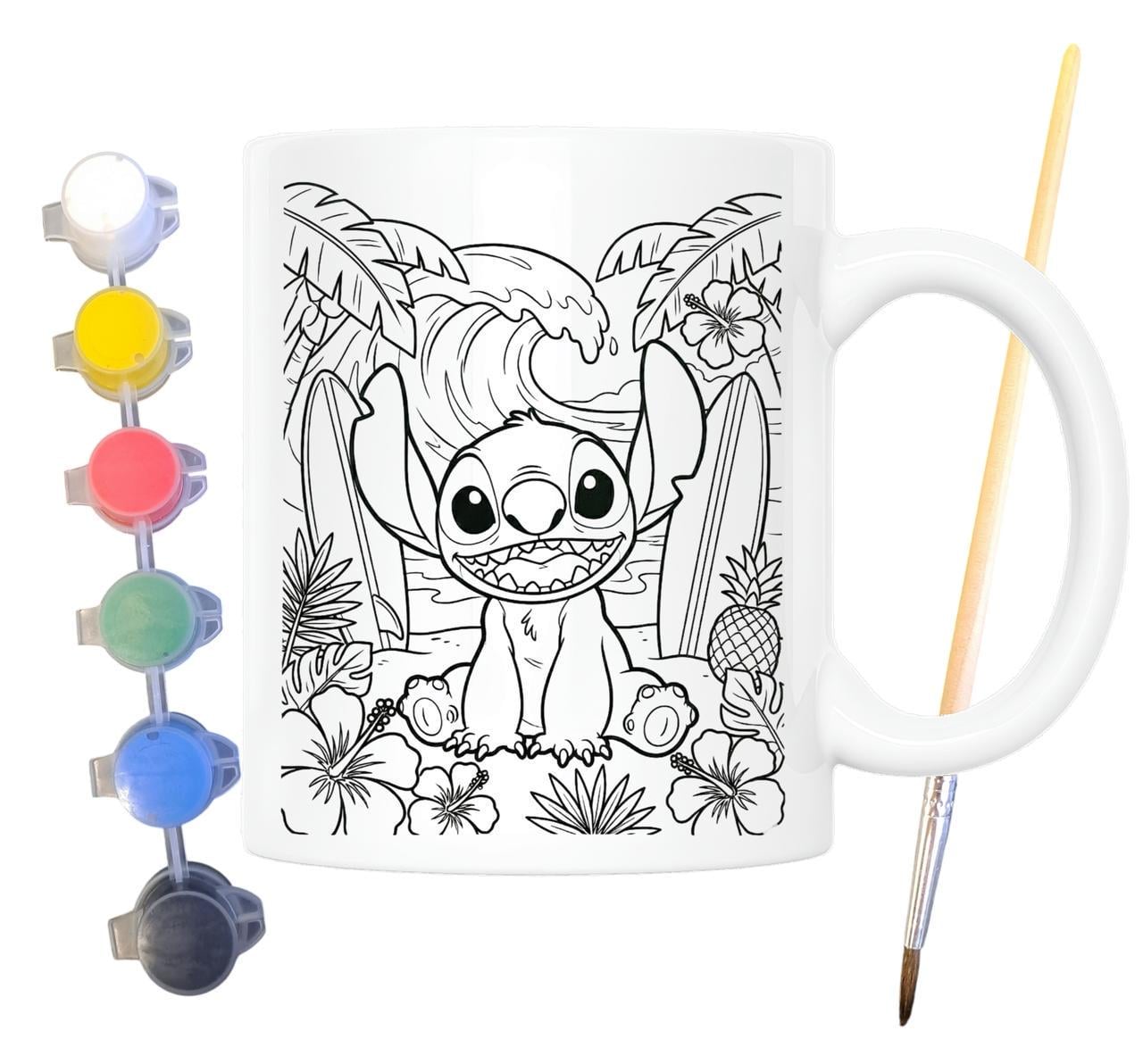 Набор для творчества кружка-раскраска Стич (КР0224)