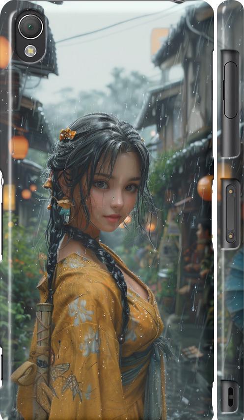 Чехол на Sony Xperia Z3 dual D6633 Anime-girl (6133c-59-42517)