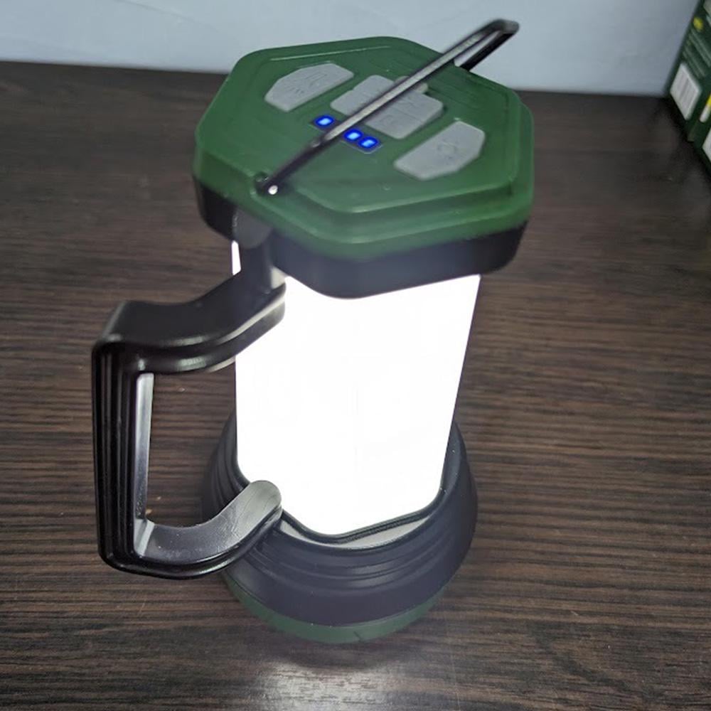 Ліхтар світлодіодний Camping Lamp B36 2000 mAh 300Lm Зелений (ULT-8357059) - фото 7