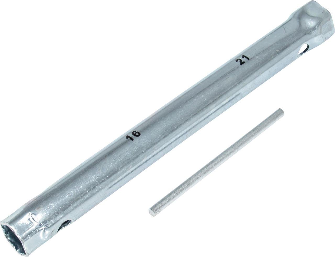 Ключ свічний трубчастий Zollex 16/21 мм (12031)