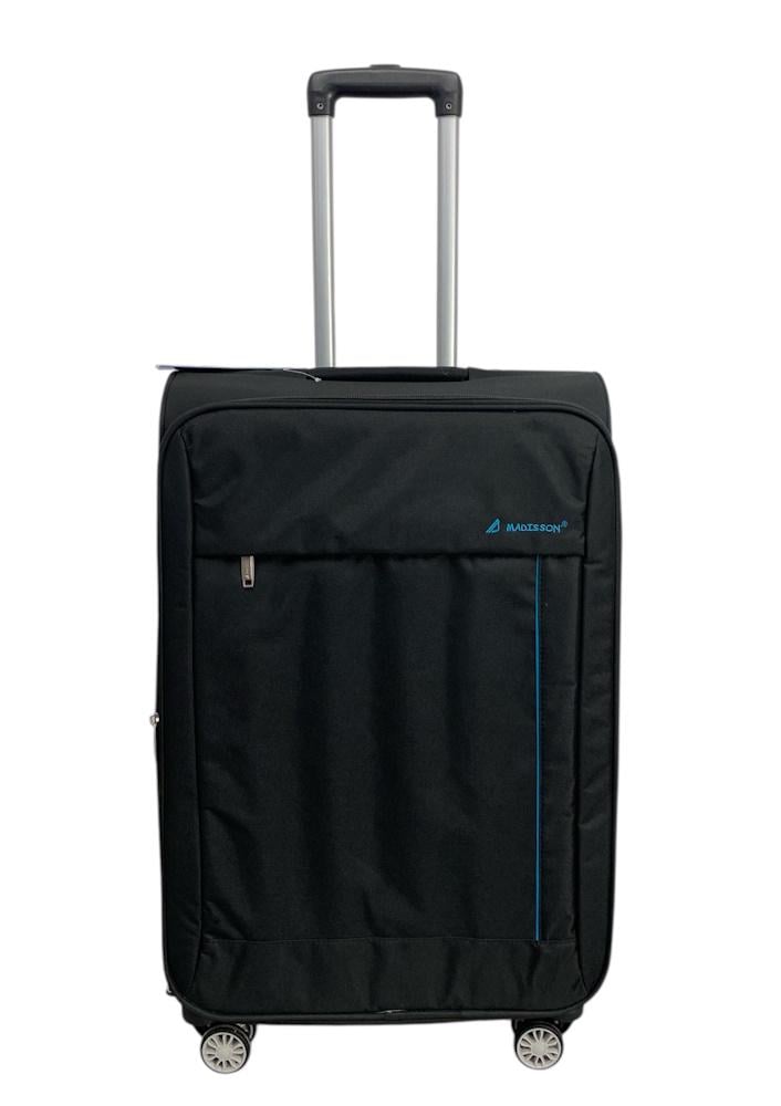 Чемодан средний Madisson Snowball 35703 полиэстер М Черный - фото 1 Чемодан средний Madisson Snowball 35703 полиэстер М Черный - фото 1