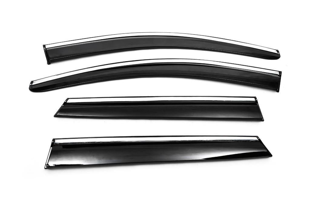Вітровики з хромом Sunplex Chrome 4 шт. для Nissan Qashqai 2014-2021
