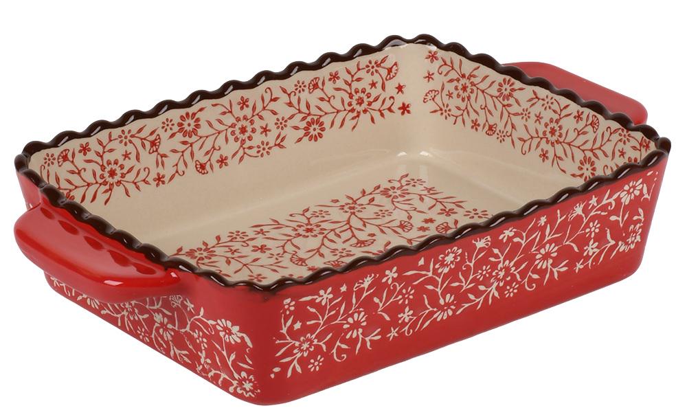 Форма для запікання Stenson Folklore керамічна 27,5×18×6 см (36146894)